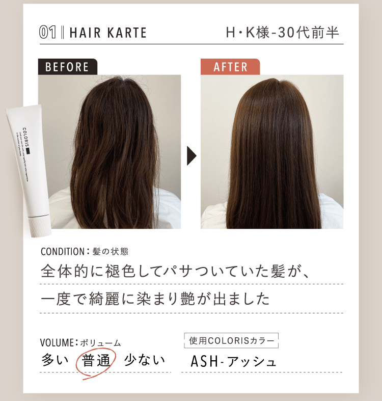 01Hair Karte